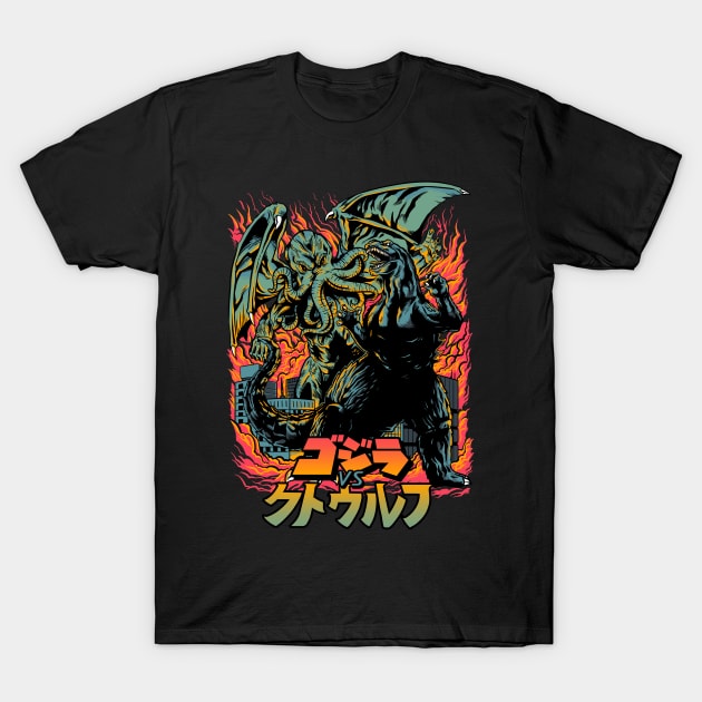 Clash of Gods T-Shirt by AdamWorks